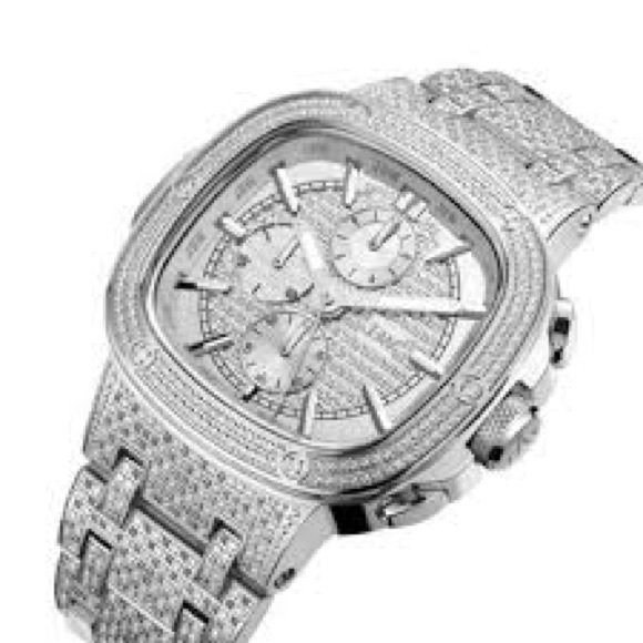New JBW Men's Heist 1/7 cttw Diamond Quartz Stainless Steel Watch J6380D 45mm - Picture 3 of 10